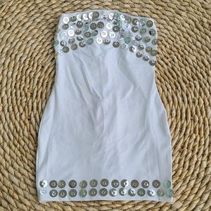 Short sequin dress